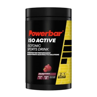 Obrázek Powerbar Isoactive Red Fruit 600 g izotonický sportovní nápoj 5 elektrolytů