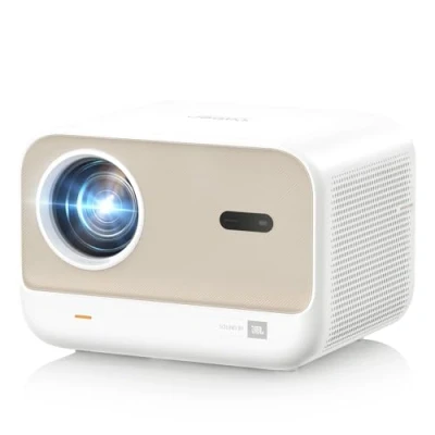 Obrázek dataprojektor Sound od JBL, 700 ANSI 1080P Nativní projektor, Yaber L2s bezešvé automatické zaostření Smart Beamer, video s WiFi 6 a Bluetooth 5.1 domácí kino pro mobilní