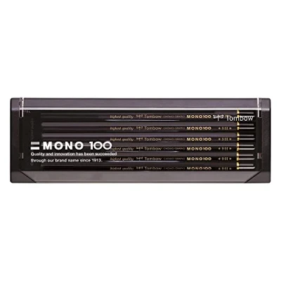 Obrázek Tombow Mono 100 9H tužka stupeň tvrdosti 9H, sada 12 ks