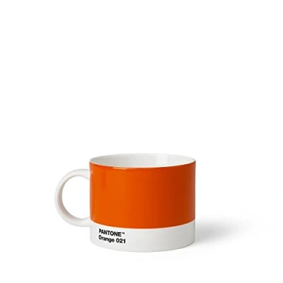 Obrázek Pantone šálek na čaj, porcelán, oranžový 021,10. 4 x 10, 8 cm