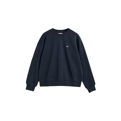 Obrázek GANT Shield C NECK Mikina, Ženy, Velikost: Small, Evening blue
