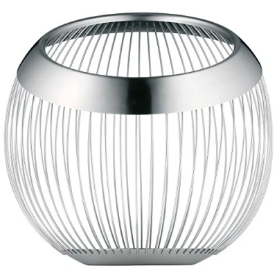 Obrázek WMF koš na ovoce Lounge velký 19 cm, dekorativní miska ovoce, chléb, nerezová ocel Cromargan, matná