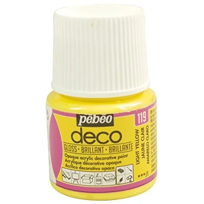 Obrázek Pebeo Deco Hellen Farbe, hellgelb, 45 ml
