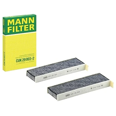 Obrázek MANN FILTER CUK 29 003 2 interiérový filtr sada kabinových vzduchových filtrů (sada ks) s aktivním uhlím pro osobní automobily