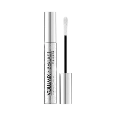 Obrázek Eveline Cosmetics Volumix Fiberlast prodlužovací &amp; Curling řasenka 16 h držení, minerální pigmenty a provitamin B5, 10 ml