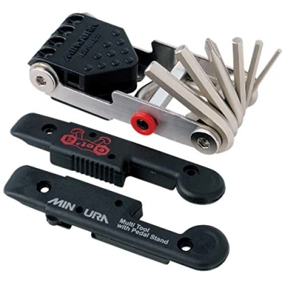 Obrázek Minoura HPS pro 9 pedál Stand with function Folding Tools by