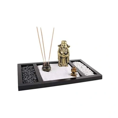 Obrázek Lachineuse Zen Garten, Dominante Noir et Blanc, 28x18x7cm
