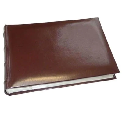 Obrázek walther design Fotoalbum červené 100 fotografií 15 x 20 cm vkládací album na poznámky umělá kůže se zvýšenými pražci, Classic ME 373 R
