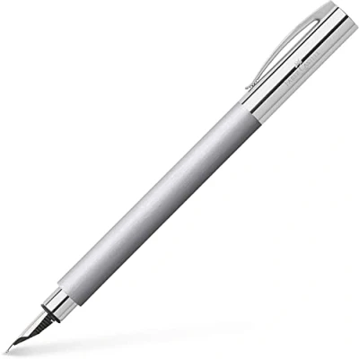 Obrázek Faber Castell 148390 plnicí pero AMBITION ušlechtilá ocel, šířka pera M, s kvalitním dárkovým balením