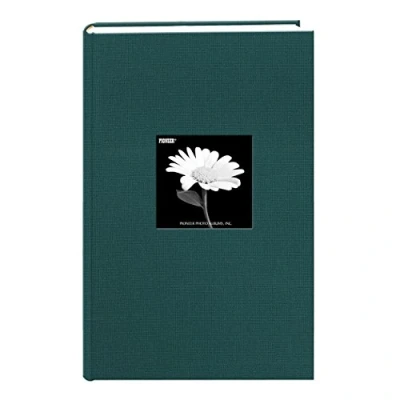 Obrázek Fotoalbum mit Stoffrahmen, 300 Taschen für 10,2 x 15,2 cm Fotos, Majestic Teal