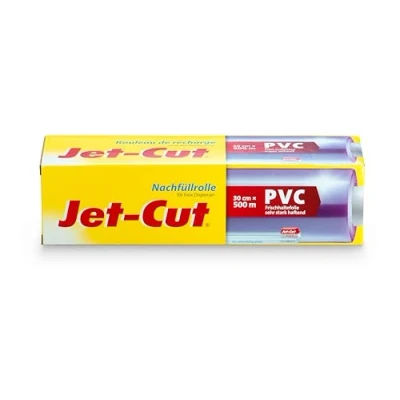 Obrázek Jet Cut Nachfüllrolle Für Edelstahl Dispenser, Gastronomie30 Cm X 500 M, Pvc Transparent