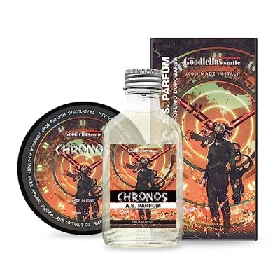 Obrázek The GOODFELLAS&#039; SMILE Duo Set Chronos. Shaving Soap and Aftershave, 250 ml
