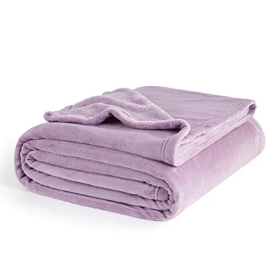 Obrázek BEDSURE hebká deka, flaušová fleecová deka teplá zimní měkká, na pohovku XXL, gauč blanket, přikrývka, velká, do bytu a hebkosti 230 x 270 cm, přehoz Lilla