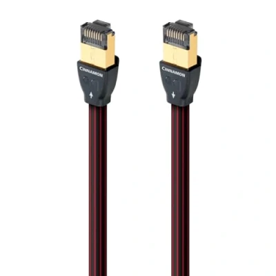 Obrázek Audioquest 5m RJ/E Cinnamon Cat7 síťový kabel (5 m, Cat7, RJ 45, černý)