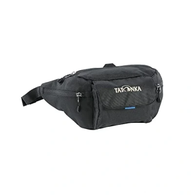 Obrázek Tatonka ledvinka Funny Bag M robustní s velkou přihrádkou na zip, dvě boční kapsy a přední kapsa (černá), (34 x 12 9 cm)