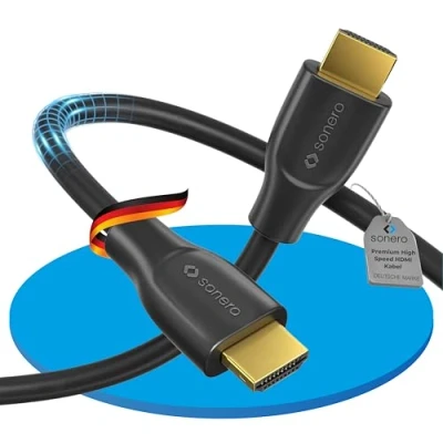Obrázek sonero Premium High Speed HDMI kabel s Ethernetem 2,00 m