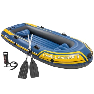 Obrázek Člun Intex Challenger 3 sada, vícebarevná, 295 x 137 43 cm / 4dílná