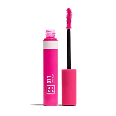 Obrázek 3INA MAKEUP The Color Mascara 371 Růžová řasenka s keratinem rozsah a definice pestrá pro citlivé oči dlouhotrvající vysoce pigmentovaná Vegan bez Cruelty