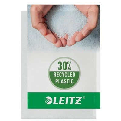 Obrázek Leitz Standardní sada obalů, 10 kusů, formát A4, bezbarvý s matným povrchem, 0,13 mm PP fólie, 40006003