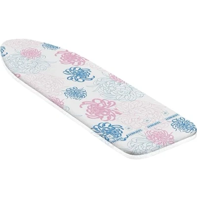 Obrázek Leifheit Potah na žehlicí prkno Cotton Classic M, pro napařovací žehličku, plochy do max. 125 x 40 cm, klasický bavlněný potah, s elastickou gumou