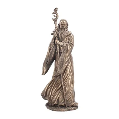 Obrázek Nemesis Now Merlin Bronzefigur, 47 cm, Bronze