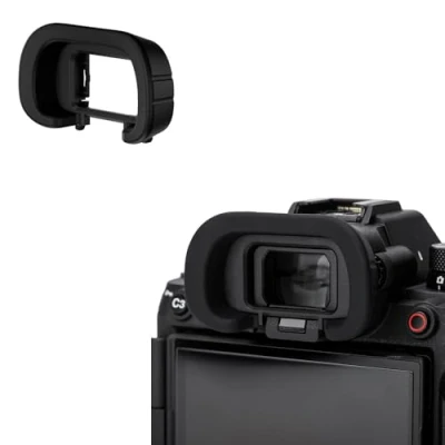 Obrázek JJC Kamera Okular aus weichem Silikon, kompatibel mit Sony A1 II, A9 III, A7R V, A7 IV, A1, A7S III spiegellose Kamera, ersetzt FDA EP21 Augenmuschel
