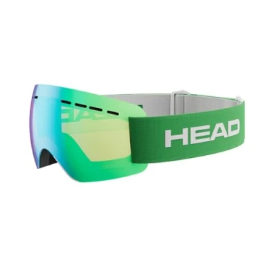Obrázek HEAD SOLAR FMR lyžařské a snowboardové brýle pro dospělé, unisex, zelené