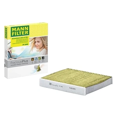 Obrázek MANN FILTER FP 2440 Interiérový filtr FreciousPlus Bio funkční pylový pro osobní automobily
