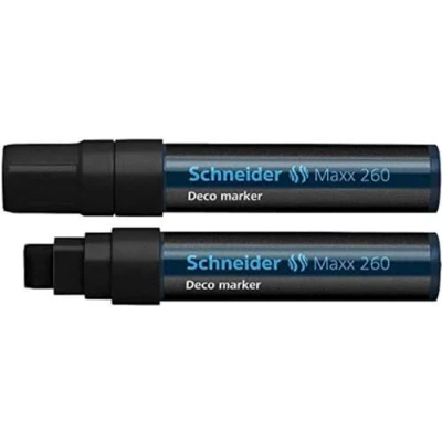Obrázek Schneider Novus 126001 Deco Marker 260, 4 + 12 mm, černý