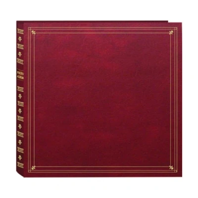 Obrázek Pioneer Photo Albums Fotoalbum mit 300 Einsteckfächern, Kunstleder, für 8,9 x 13,2 cm, Burgunderrot