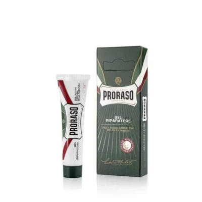 Obrázek Proraso Shave Healing gel, 10 ml, regenerační péče o pleť pro muže k ošetření popálenin a podráždění pokožky po holení vousů, Made in Italy