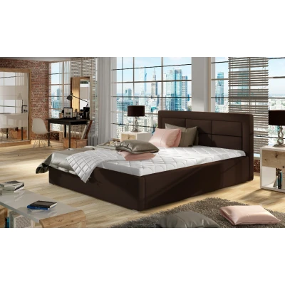 Obrázek Postel Rosano 200x200 + dřevěný rám Materiál / Dekor: Ekokůže Soft 66