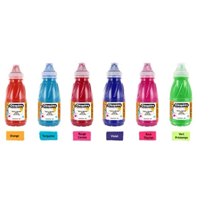 Obrázek Cléo Pâtre EAD250 X 6B Maltinte Encre A Dessiner sada, Lernspielzeug, 250 ml, vícebarevná