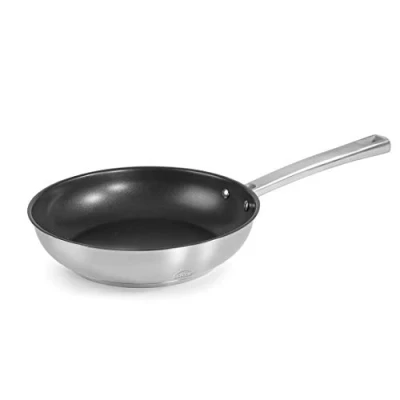 Obrázek LACOR Foodie Pfanne aus Edelstahl 18/10, geeignet für alle Herdarten (einschließlich Induktion) und Backofen, maximale Garantie, Antihaftbeschichtung, 20 cm