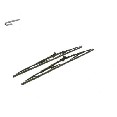 Obrázek Bosch 3397118203, Stěrače Twin 702, délka: 700 mm/650 mm sada pro čelní sklo