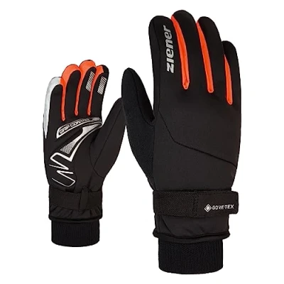 Obrázek Ziener Dospělí SMU 18 Bike 199 GTX(R) Glove jízdní kolo, jedovaté oranžové, 7 (S)