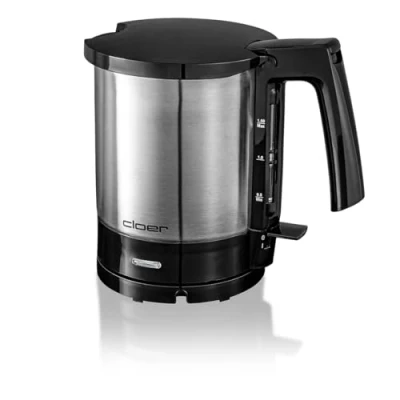 Obrázek Cloer Rychlovarná konvice 4710, 2000 W, ochrana proti chodu nasucho a přehřátí, vnější označení náplně, 1,5 litru, matná nádoba z ušlechtilé oceli