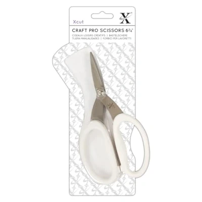 Obrázek Nůžky Xcut 6 3/4, Design Craft Pro, stříbrné/bílé
