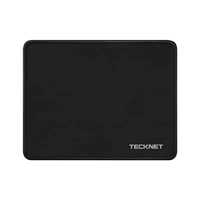 Obrázek TECKNET podložka pod myš, 270 x 210 mm Gaming myš s vodotěsnou a protiskluzovou gumou pro PC kancelář, práci, hraní, studium, laptop, počítač, domácí černá