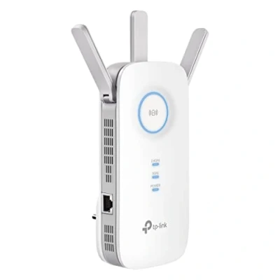 Obrázek TP Link Repeater RE550 WLAN zesilovač AC1900 (Dual AC + N, 1300 MBit/s 5 GHz 600 2,4 GHz, ovládání přes aplikaci, maximální pokrytí, kompatibilní se všemi routery), bílá barva