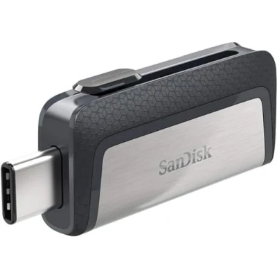 Obrázek Flash disk SanDisk Ultra Dual USB Drive (USB 3.1, typ C), černá