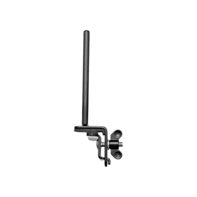 Obrázek Meinl Percussion Cowbell Bassdrum Holder Držák pro kravské zvony nástroj na bass Drum upínací pneumatiky ocel, černý (MC STBD)