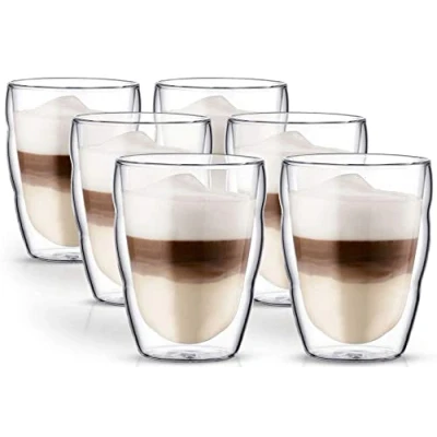 Obrázek Bodum PILATUS 10485 10 12 dvouplášťové sklo, 0,35 l, 6 kusů, průhledné