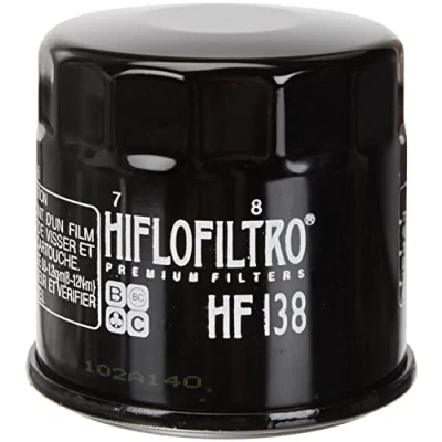 Obrázek HIFLO olejový filtr HF138 Suzuki, černý