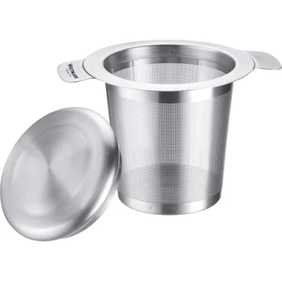 Obrázek Westmark Trvalý filtr / čajový Dripper ušlechtilá ocel, s víkem, Teatime, 18/8 7,5 x 9,5 cm, 15762260
