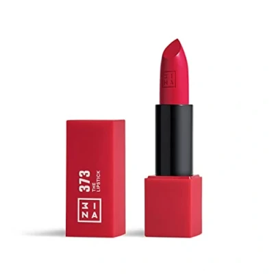 Obrázek 3INA MAKEUP The Lipstick 373 Fuchsie rtěnka matná s vitaminem E a bambuckým máslem Dlouhotrvající vysoce pigmentovaný krém vanilková vůně Vegan Cruelty Free