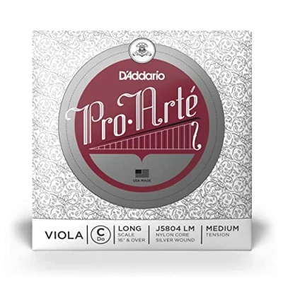 Obrázek D&#039; Addario J58 MOD LM pro Arte Viola struna sada perlon/Hliník