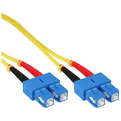 Obrázek InLine 82925C LWL Duplex Kabel, SC/SC, 9/125µm, OS2, 0.5m