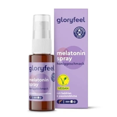 Obrázek Melatonin sprej Med Premium: 5krát vyšší dávka* na 220 dní + květina mučenky, valeriána, meduňka, levandule, vitamín B6 &amp; B1 bez alkoholu, cukru a veganského