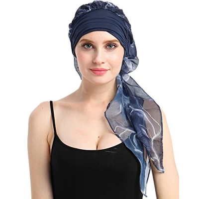 Obrázek FocusCare Chemo Turban pro rakovinu ženy pokrývka hlavy Headwrap šály Gap, Flying Leather